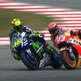 Rossi & Marquez SepangGP clash
